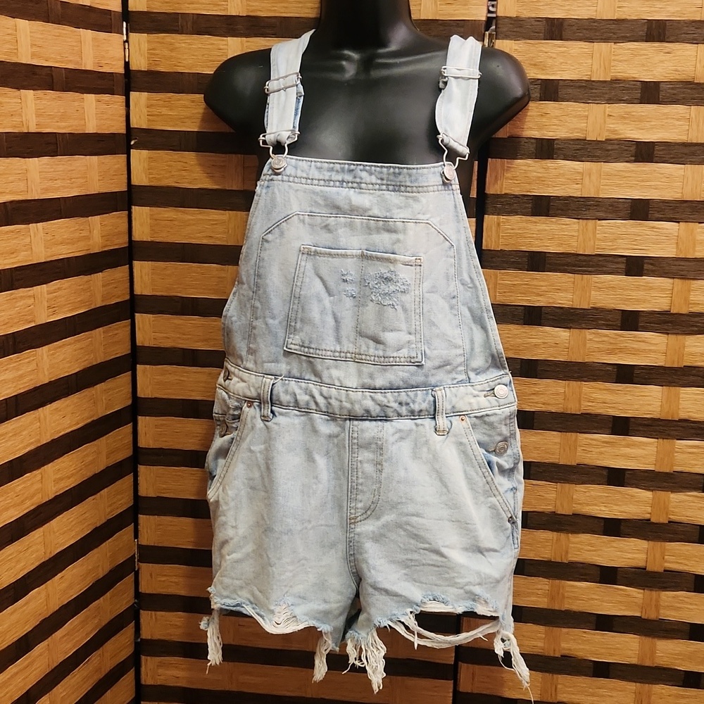 Wild fable destroyed bib shorts